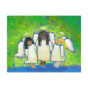 Titled: Angels Sing to Me of Love and Loss - ART postcard