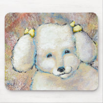 Titled:  Bella is a Happy Dog mousepads