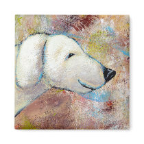 Titled:  Bo is a Happy Dog magnets