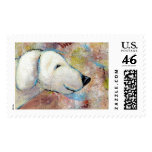 Titled:  Bo is a Happy Dog Stamps