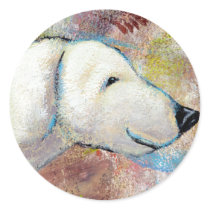 Titled:  Bo is a Happy Dog stickers