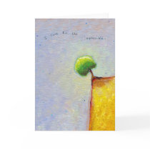 Titled: Defiant - Tree on the edge inspirational cards by flyinggirl Titled: Defiant - Tree on the edge inspirational cards