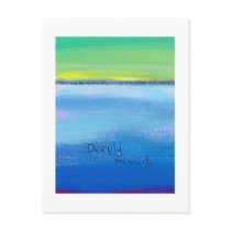 Titled:  Emotional - Deeply moved postcards
