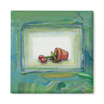 Titled:  Fallen - We all tip over now and then magnets