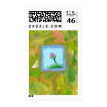 Titled: Flowers are Recession-Proof postage by SimpleTerms Titled: Flowers are Recession-Proof postage