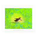 Titled: Grace Under Pressure - hurried penguin art posters