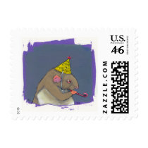 Titled:  Happy 2009 - fun New Years art postage