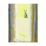 Titled: He Should Know - Bunny butt RABBIT ART Titled: He Should Know - Bunny butt RABBIT ART