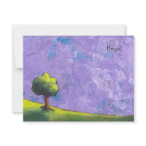 Titled: Hopeful Light - Inspiration CUSTOMIZED art invitations