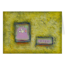 Titled:  (In Motion) Hope - Dove, heart, faith cards