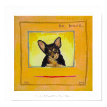Titled:  Leadership (08) - fun brave chihuahua posters