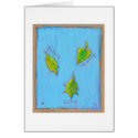 Titled: Leaves - Nature timing life art card