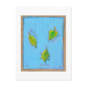 Titled: Leaves - Nature timing life art postcard