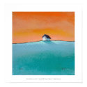 Titled:  Little House on the Hill - art landscape posters