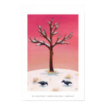 Titled:  Looking for What's Left RAVEN CROW ART posters