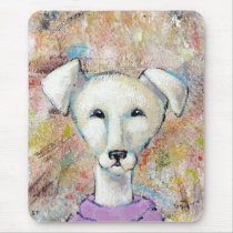 Titled:  Missy is a Happy Dog mousepads