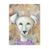 Titled:  Missy is a Happy Dog postcards