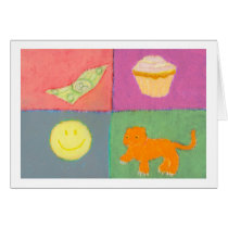 Titled: Money. A Cupcake. A Tiger. God. - ART cards by SimpleTerms Titled: Money. A Cupcake. A Tiger. God. - ART cards