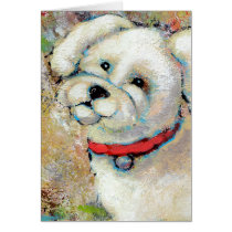 Titled:  Mookie is a Happy Dog cards