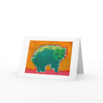 Titled: My Friend is a Bear - fun PERSONALIZED cards