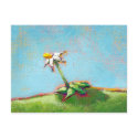 Titled:  Need - Flowers need light, so do we! postcards