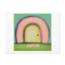 Titled: Noncommittal - maybe welcome mat fun art Post Card