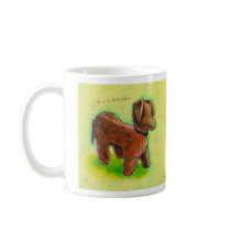 Titled: One of a Kind - handmade stuffed toy dog mugs by SimpleTerms Titled: One of a Kind - handmade stuffed toy dog mugs