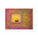 Titled:  Respite - Peaceful sleeping rabbit ART posters