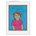 Titled:Some Girls Still Eat Meat - CUSTOMIZE IT card