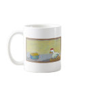Titled: Spam and Eggs - fun breakfast art chicken mug