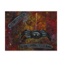 Titled: Spider - Pay attention. I am subtle. postcard