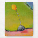 Titled:  Tied  -  fun grounded balloon art mousepads