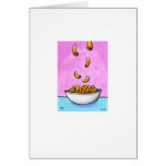 Titled:  Tiny Art #487 - Mac and cheese CUSTOMIZED Cards