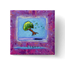 Titled: Tiny Art #597 - Tree. Flyer. ART buttons by flyinggirl Titled: Tiny Art #597 - Tree. Flyer. ART buttons