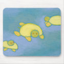 Titled: Turtles Have Trust Issues - fun art stuff mousepad