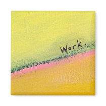 Titled:  Uphill - working for a better view magnets