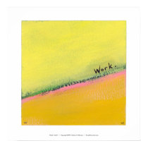Titled:  Uphill - working for a better view posters