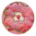Titled: When Women Wield Power - Heart ART sticker