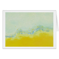 Titled:  Where We Meet - modern landscape art cards