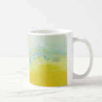 Titled:  Where We Meet - modern landscape art mugs
