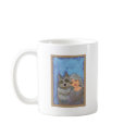 Titled: Wolf Woman - fun modern folk art painting mug