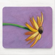 Titled: Yellow - Beautiful Gaillardia painting mousepads by flyinggirl Titled: Yellow - Beautiful Gaillardia painting mousepads