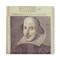 Titlepage of 'Mr. William Shakespeares Refrigerator Magnet