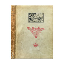 Titlepage of 'The Happy Prince and other Tales' Gallery Wrapped Canvas