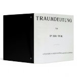 Titlepage to Die Traumdeutung by Sigmund Freud Vinyl Binders