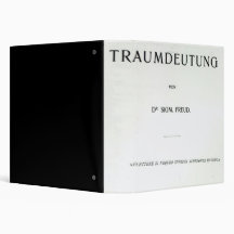 Titlepage to Die Traumdeutung by Sigmund Freud Vinyl Binders