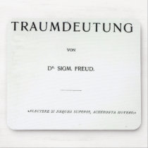 Titlepage to Die Traumdeutung by Sigmund Freud Mousepad