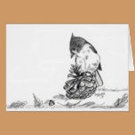 Titmouse and Pine Cone cards