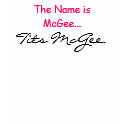 Tits McGee t-shirts
