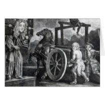 Titus Oates on the third day of his punishment Card